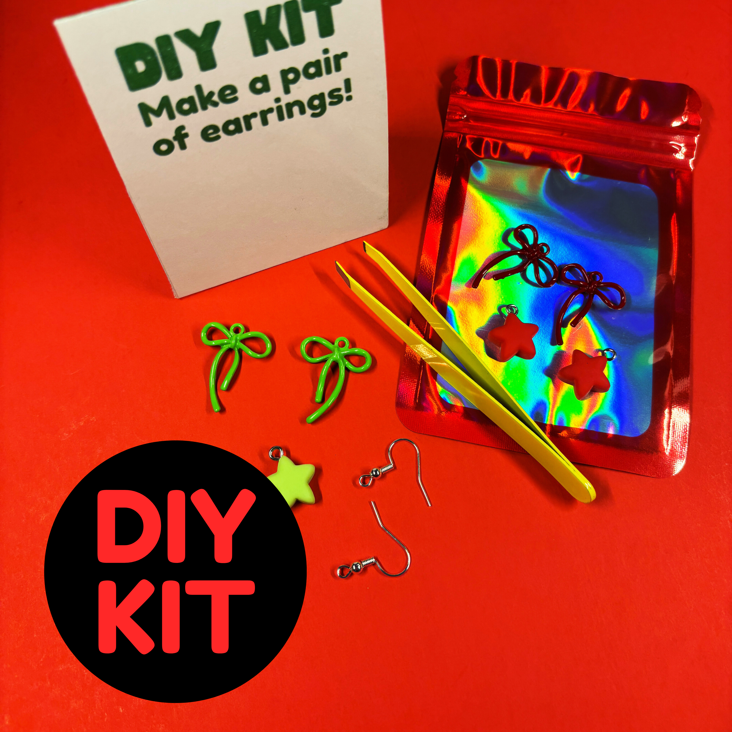 Christmas Earrings :DIY Kit