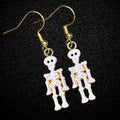 Skeleton Earrings
