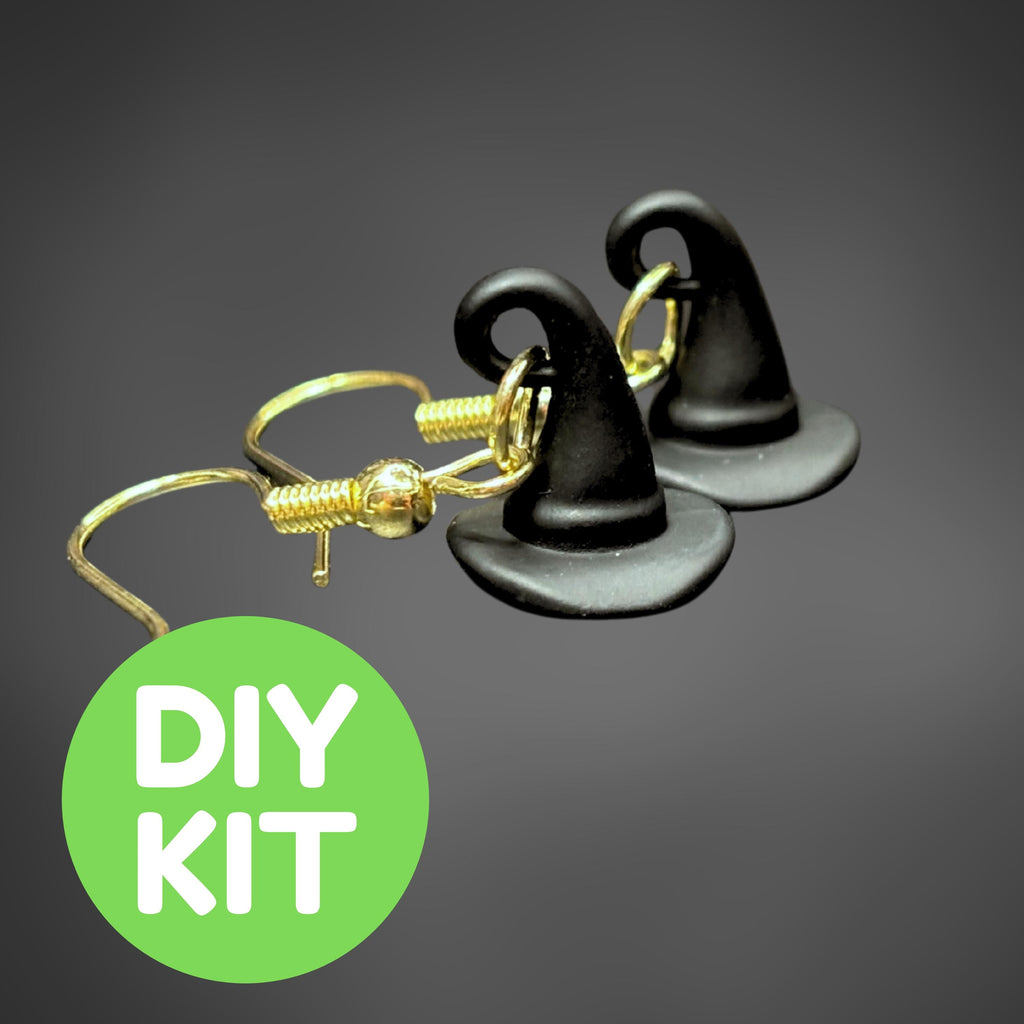 Witch Hat Earrings :DIY Kit