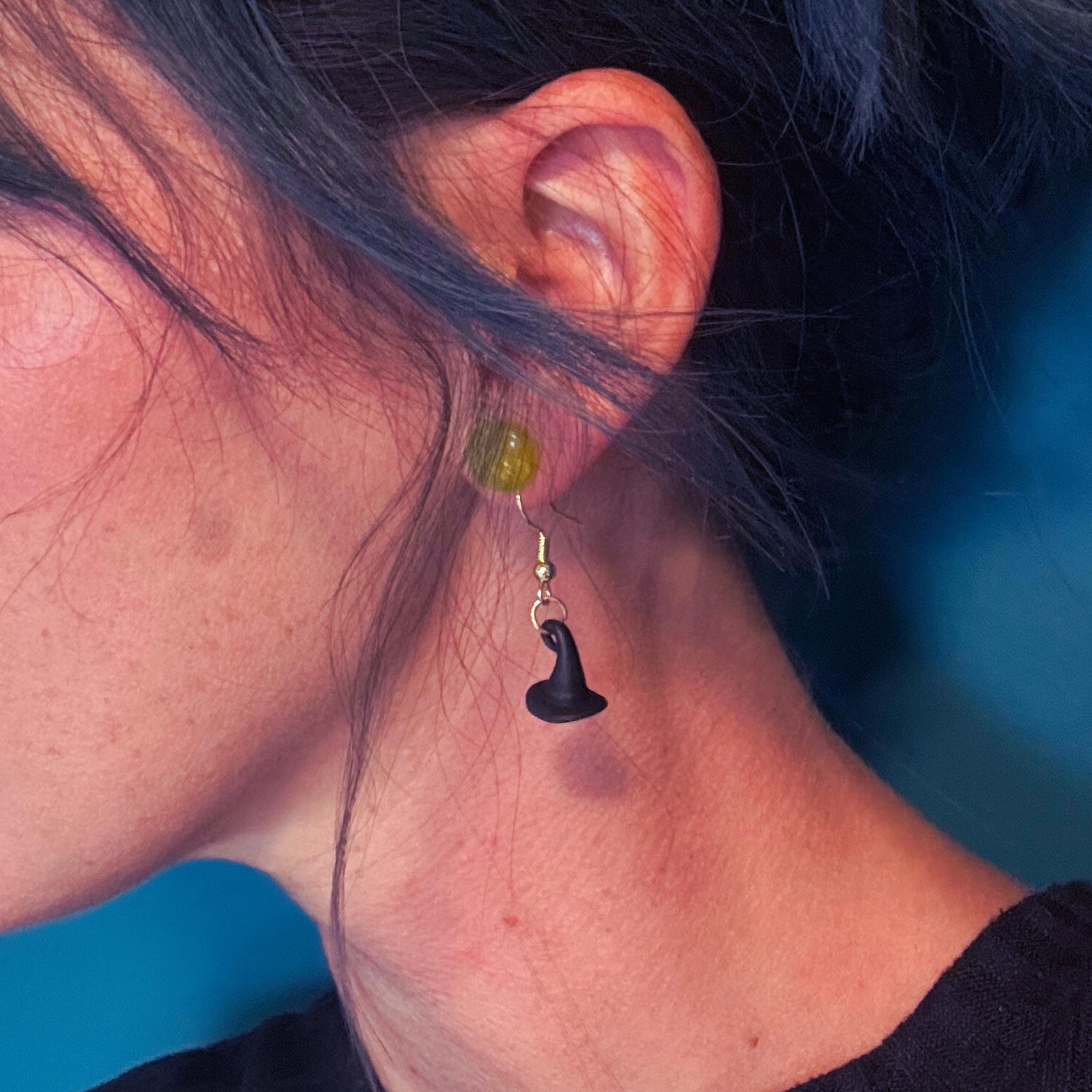 Witch Hat Earrings :DIY Kit