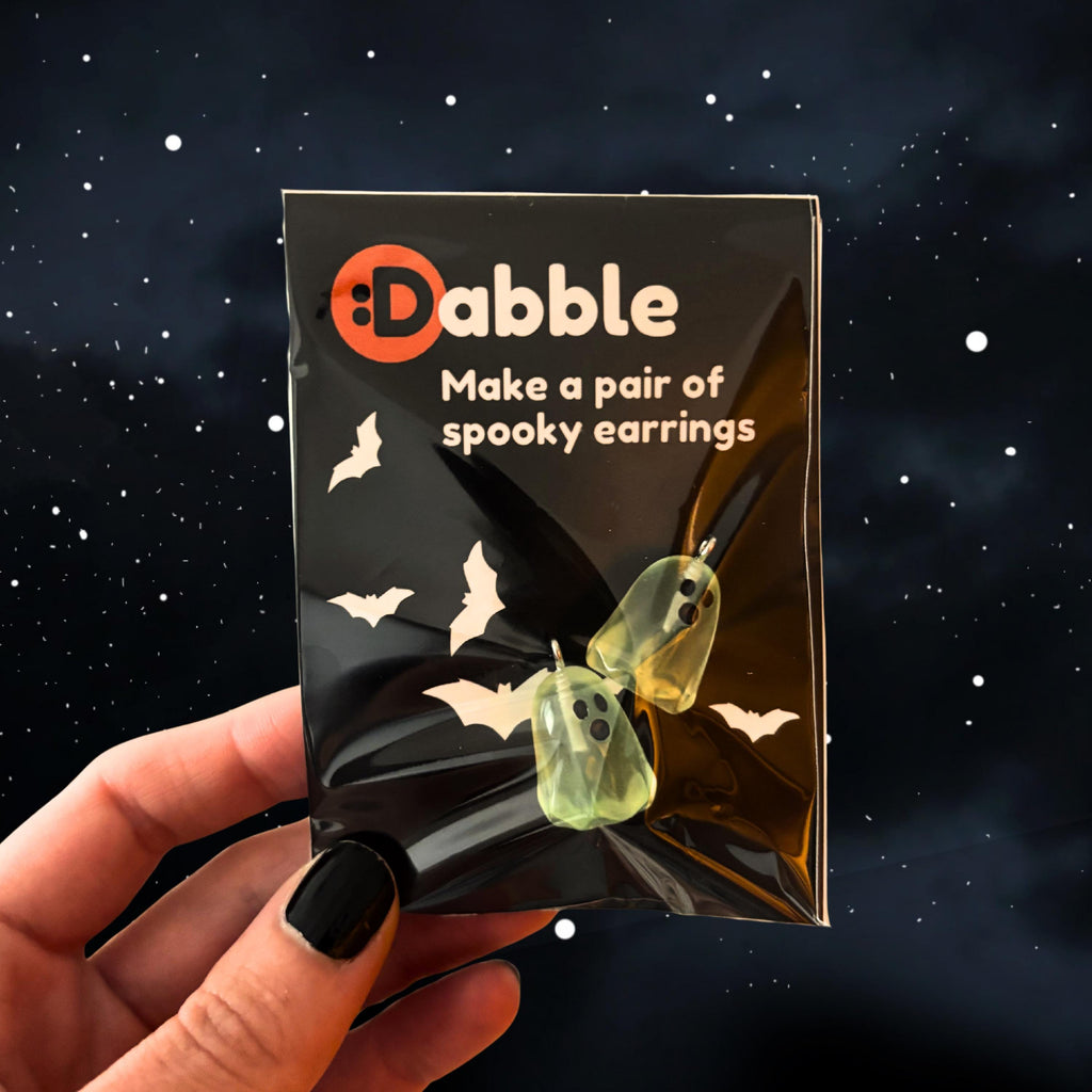 Ghost Earrings :DIY Kit