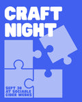 Craft Night for Puzzlers