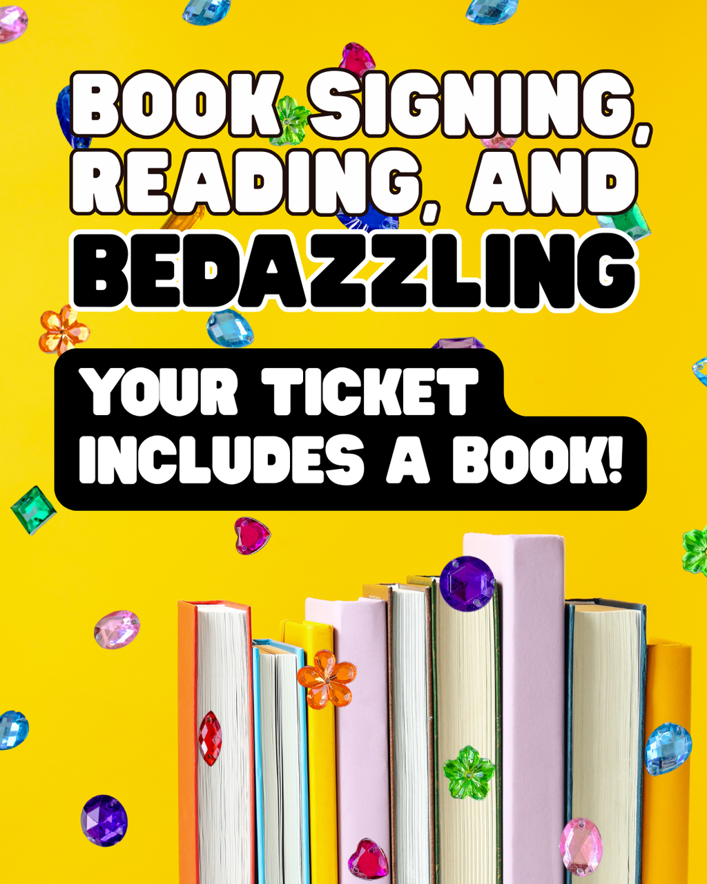 Book Signing and Bedazzling