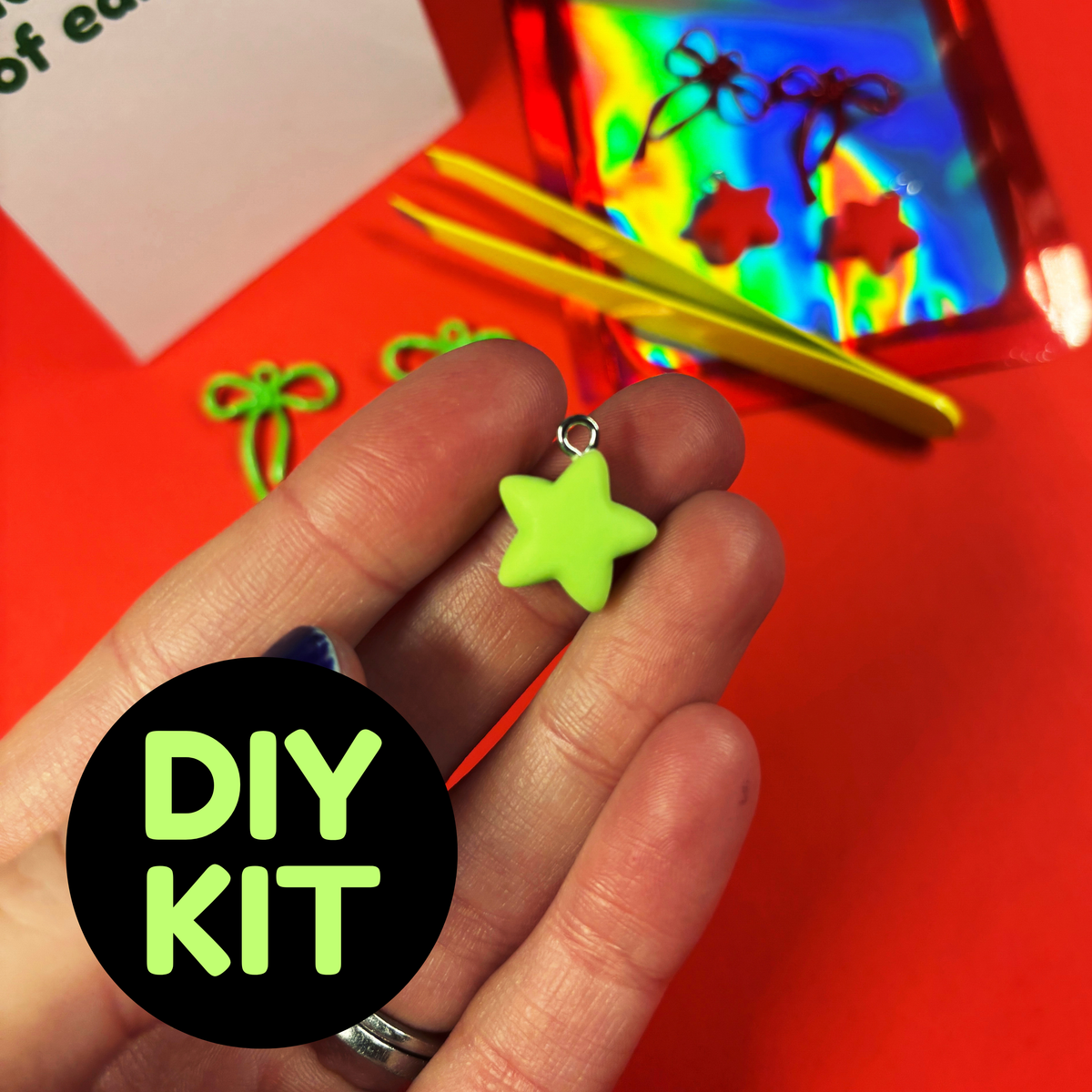 Star Earrings :DIY Kit