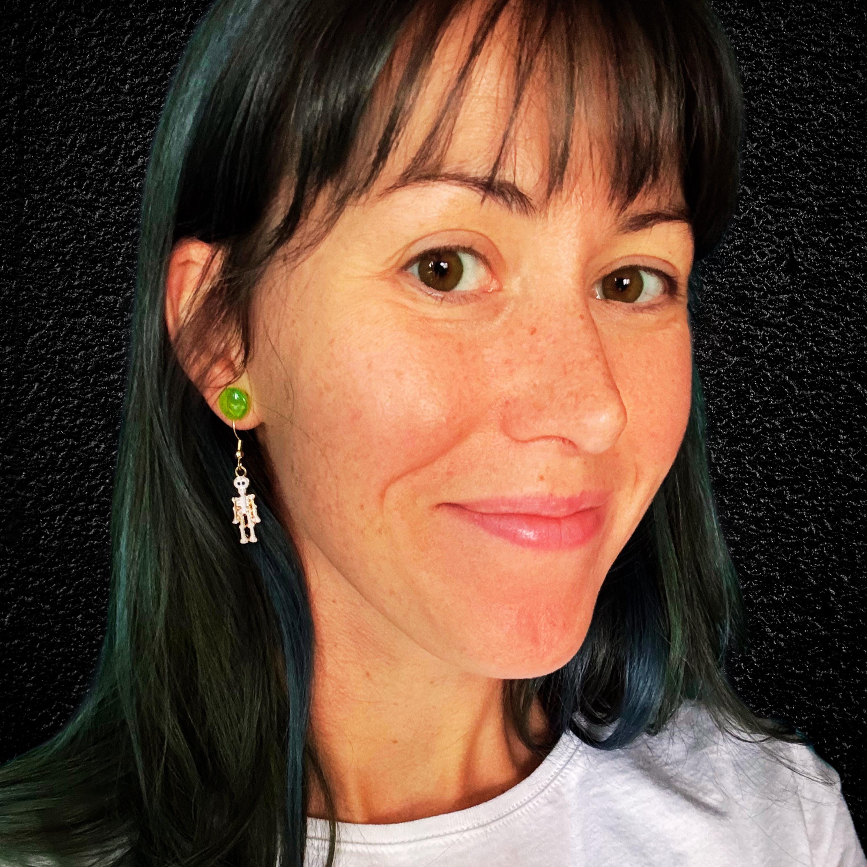 Skeleton Earrings :DIY Kit