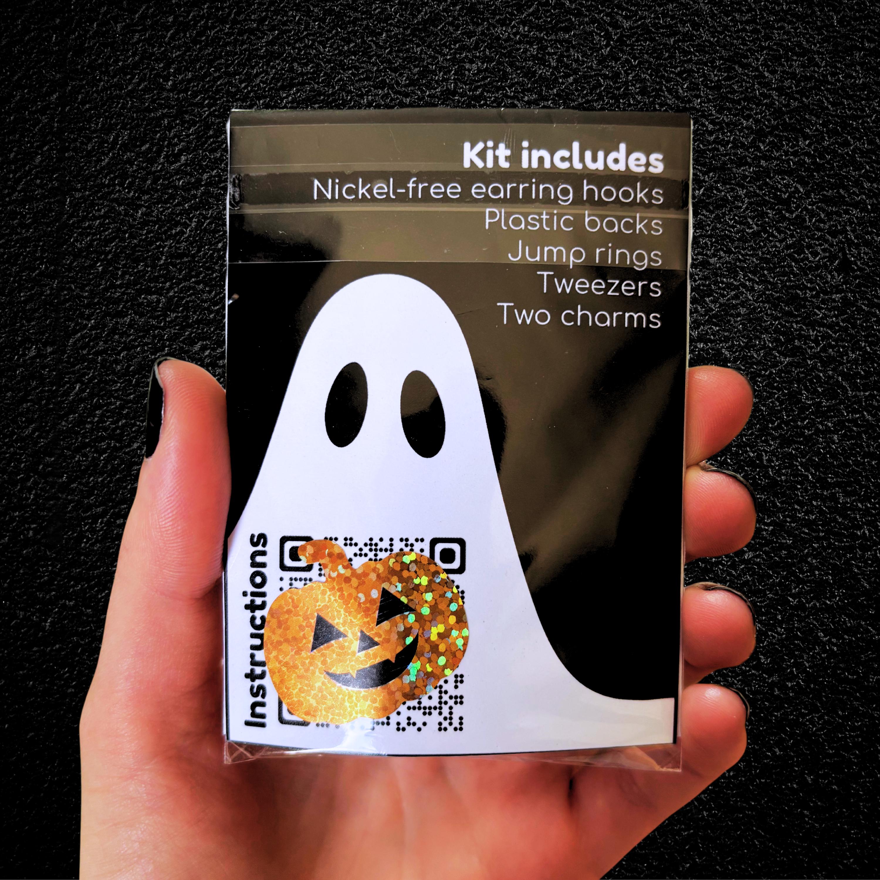 Skeleton Earrings :DIY Kit