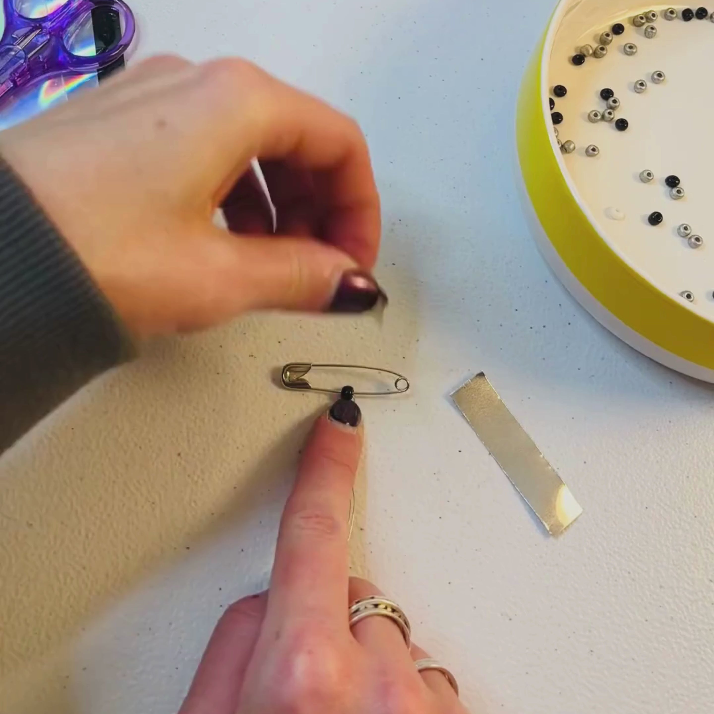 Beaded Raccoon :DIY Kit